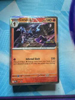 Pokemon Ceruledge Build & Battle Sealed Deck Phantasmal Flames Promo Stamped New - Image 1