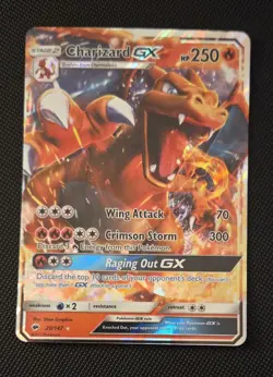 Pokemon TCG Charizard GX Holo Ultra Rare Burning Shadows 20/147 - Image 1