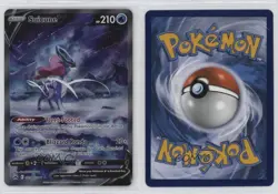 Full Art - Suicune V Pokemon Sword & Shield Crown Zenith Galarian Gallery #GG38 - Image 3