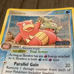 POKEMON SLOWBRO #13/115 - REVERSE HOLO RARE - UNSEEN FORCES - 80HP - Image 1