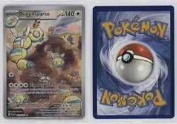 Dudunsparce Illustration Rare Pokemon Scarlet & Violet Paldea Evolved SV02 #229 - Image 3