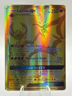 Pokemon Lunala GX Ultra Prism 172/156 LP/MP - Image 1