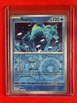 2025 Pokemon TCG Regice 042/159 Reverse Holo Journey Together - Image 1