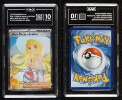 Lillie's Determination Special Illustration Rare Pokemon Mega Evolution TAG 10 - Image 3