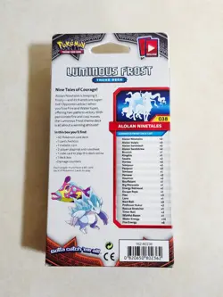 Luminous Frost Theme Deck - Alolan Ninetales (Burning Shadows) Pokemon Deck - Image 2