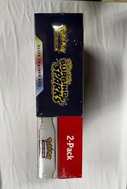 Pokemon Surging Sparks ETB + Booster Bundle Costco 2-pack Sealed - Image 4