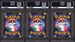 Pokemon Charmander Charmeleon Charizard Pokekyun Japanese Sequential Set PSA 10 - Image 2