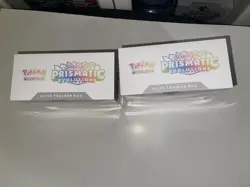2X Pokemon TCG Prismatic Evolutions ETB Elite Trainer Box Sealed - Image 3