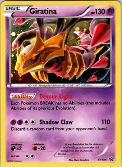 Giratina - XY184 XY Promos Pokemon TCG LP Holo - Image 1