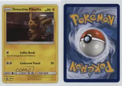 Detective Pikachu Pokemon Sun & Moon Black Star Promo #SM190 - Image 3