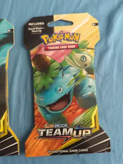 Single Pokemon Sun and Moon Team Up Sleeved Booster Pack Factory Sealed - Image 5