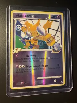 Pokemon TCG Alakazam 38/111 Rising Rivals Reverse Holo LP - Image 1