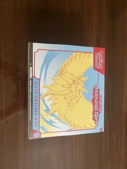 Pokemon Scarlet and Violet: Paradox Rift - Roaring Moon ETB New Sealed - Image 1