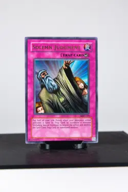2002 Yu-Gi-Oh! TCG Solemn Judgment Metal Raiders MRD-127 Unlimited Ultra Rare LP - Image 1