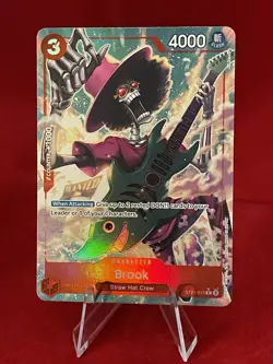 One Piece Starter Deck EX: Gear 5 Brook ST21-012 Parallel Alternate Alt Art NM - Image 3