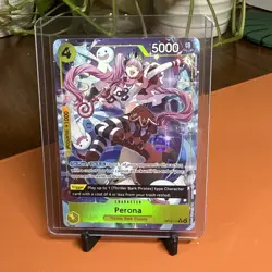 One Piece TCG Perona OP14-111 Rare Alt Art Foil – Near Mint - Image 1