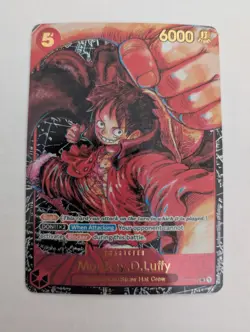 Monkey.D.Luffy (Alt Art) ST01-012 - Awakening of the New Era (OP05) NM - Image 2