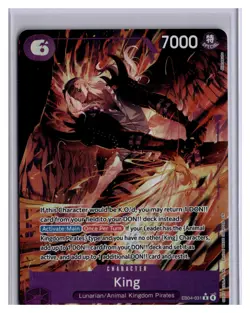 One Piece TCG: King EB04-031 R (Alternate Art) The Azure Sea's Seven Foil - Image 1