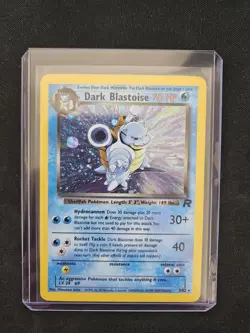 Pokemon TCG Dark Blastoise Holo Rare Card 3/82 Team Rocket - Image 1