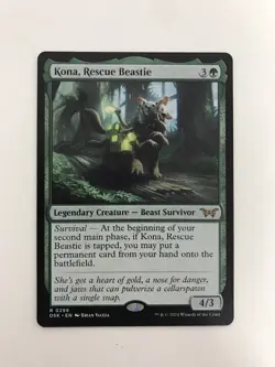 Kona Rescue Beastie MTG Magic the Gathering Card NM Near Mint DSK - Image 1