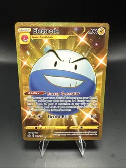 Pokemon TCG Electrode (Shiny) Secret Rare Card 222/198 Chilling Reign Holo - Image 1