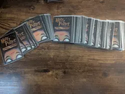 Lot Of 100 Assorted Vintage Harry Potter Trading Card Game Cards Lot 3 - Image 2