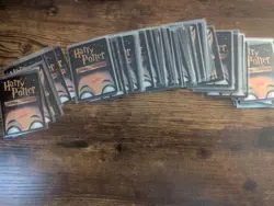 Lot Of 100 Assorted Vintage Harry Potter Trading Card Game Cards Lot 4 - Image 2