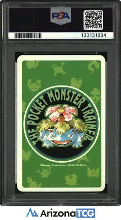 Pokemon 1996 Meowth 052 Queen Of Spades Green Playing Card Japanese PSA 10 - Image 2