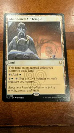 Abandoned Air Temple 263 Rare NM NonFoil - MTG Avatar - Image 1
