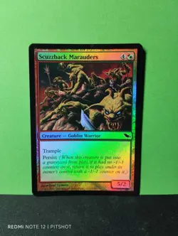 FOIL Scuzzback Marauders / Schmutzrucken-Marodeure - MTG Magic - Image 1