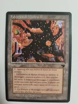 MTG Italian Mishra's Factory Renaissance Nonfoil (Edgewear) - Image 1