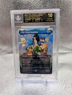 2025 MTG BECKETT BGS 10 BLACK LABEL LULU, STERN GUARDIAN CHOCOBO FOIL POP 2 - Image 1
