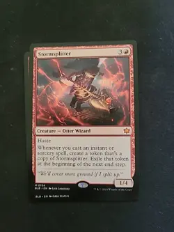 MTG BLB #154 Stormsplitter Bloomburrow Regular - Image 1
