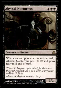 Abyssal Nocturnus LP Light Play Guildpact MTG [11343] - Image 1