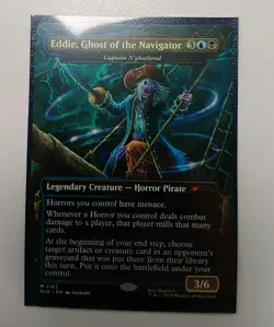 Eddie, Ghost of the Navigator, Non-Foil Captain N'ghathrod, MTG, Secret Lair, - Image 1