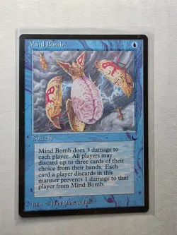 MTG Magic The Gathering Mind Bomb The Dark Regular - Image 1