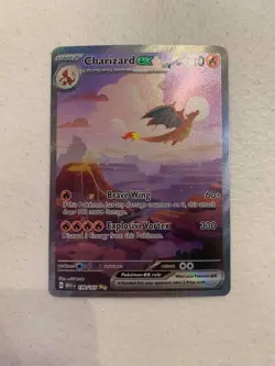 Pokemon TCG: Charizard ex 199/165 - 151 - Special Illustration Rare (SIR) - NM - Image 1