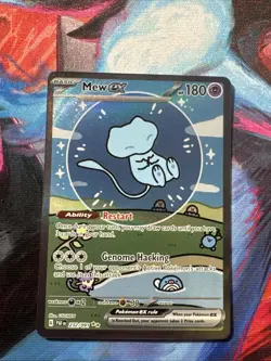 Pokemon TCG Bubble Mew ex 232/091 SV Paldean Fates SIR/SAR NM Fresh - Image 1