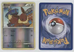 Eevee Reverse Foil Pokemon HeartGold & SoulSilver Undaunted #48 2010 - Image 3