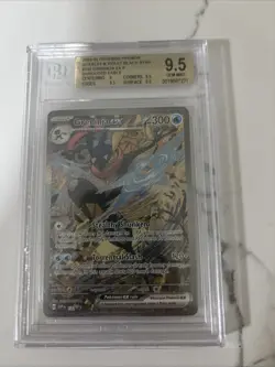 Pokemon TCG Greninja ex 132 Sv: Scarlet & Violet Promo SIR BGS 9.5 Gem Mint - Image 1