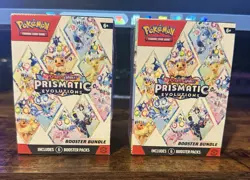 Pokemon TCG Prismatic Evolutions Booster Bundle - New Opened- Full of Hits BULK - Image 1