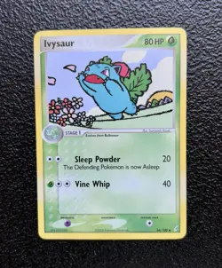 Pokemon TCG - Ivysaur 34/100 - Vintage Rare - Crystal Guardians *NM/LP - Image 1