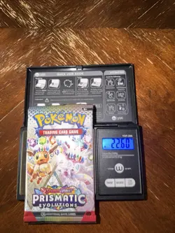1x 22.60 Gram HEAVY Prismatic Evolutions Pack! Sealed! PRE S&V Pokemon TCG ENG - Image 1