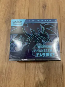 Pokemon Mega Evolution Phantasmal Flames Elite Trainer Box Promo Booster - Image 1