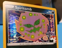 Spiritomb 103/198 Holo Prize Pack Series Pokemon Play! Mint Condition - Image 1
