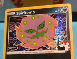 Spiritomb 103/198 Holo Prize Pack Series Pokemon Play! Mint Condition - Image 3