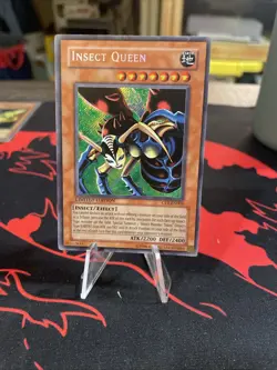 Yugioh! Insect Queen CT1-EN005 Limited Edition Secret Rare NM Yu-Gi-Oh! - Image 1