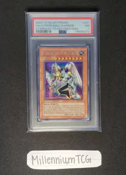 Yu-Gi-Oh Valkyrion the Magna Warrior SSD-001 PSA 7 PRISMATIC SECRET RARE! - Image 1