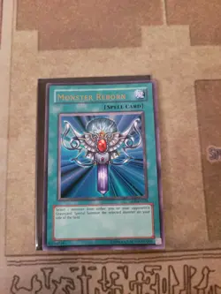 YUGIOH MONSTER REBORN LOB-EN118 ULTRA UNLIMITED ED LP 1996 - Image 2