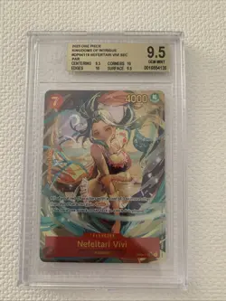 Nefeltari Vivi One Piece English Kingdoms Of Intrigue SEC BGS 9.5 - Image 1